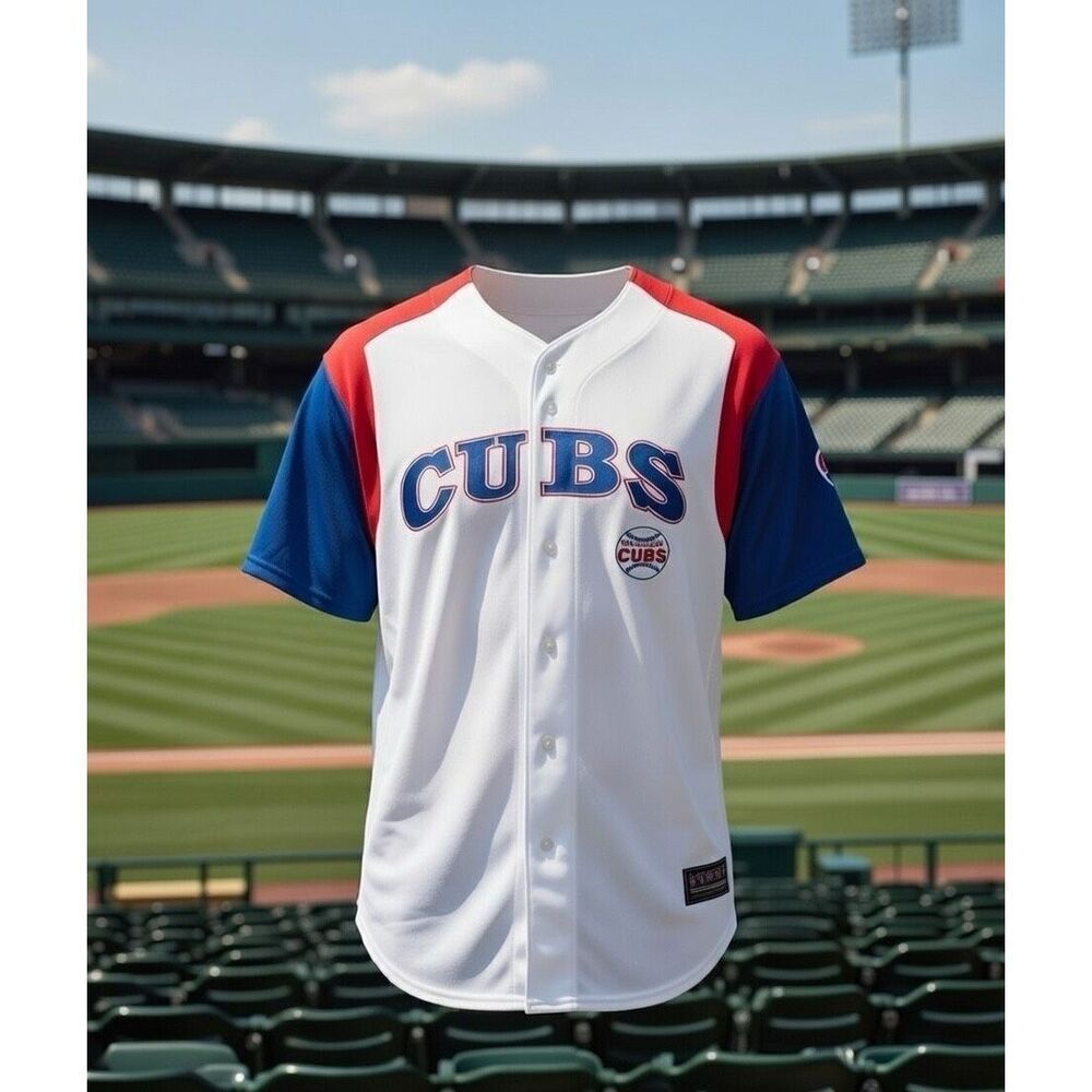 Chicago Cubs All Stars Jersey (True Fan/ Genuine Merchandise) (Men's Size XL)